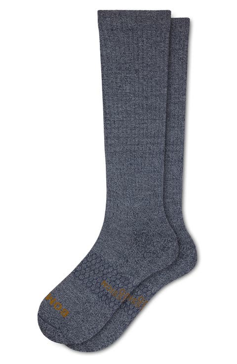 Marl Casual Compression Knee High Socks