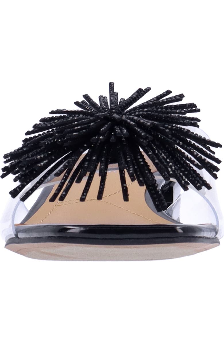 J. Reneé Cherita Slide Sandal, Alternate, color, Clear/ Black