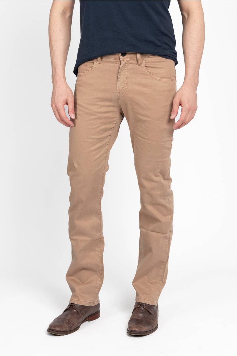 High Roller Fit Five Pocket Pants, Main, color, Stone