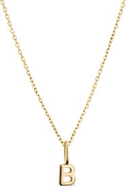 Ana Luisa Letter Necklace - Gold Letter Necklace