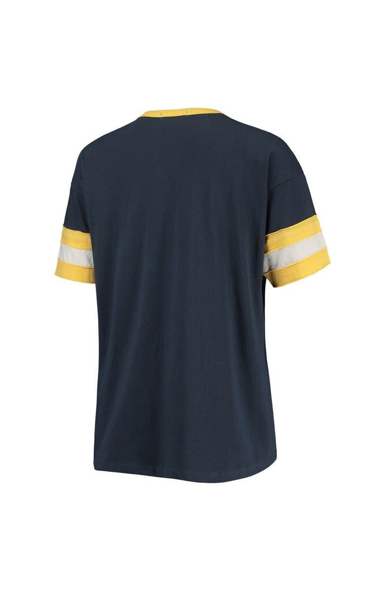 '47 Women's '47 Navy Milwaukee Brewers Dani T-Shirt, Alternate, color,