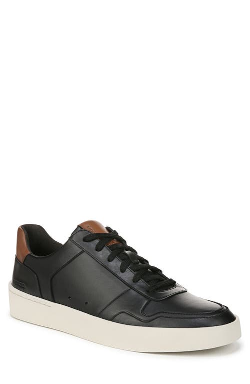 Vince Peyton Sneaker In Black/elmwood