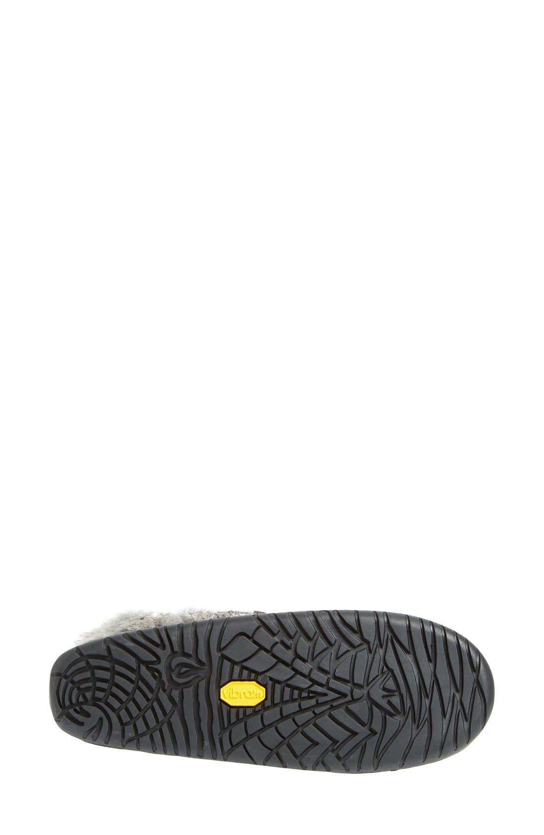 Manitobah Mukluks Genuine Rabbit Fur Tall Wrap Boot, Alternate, color, 