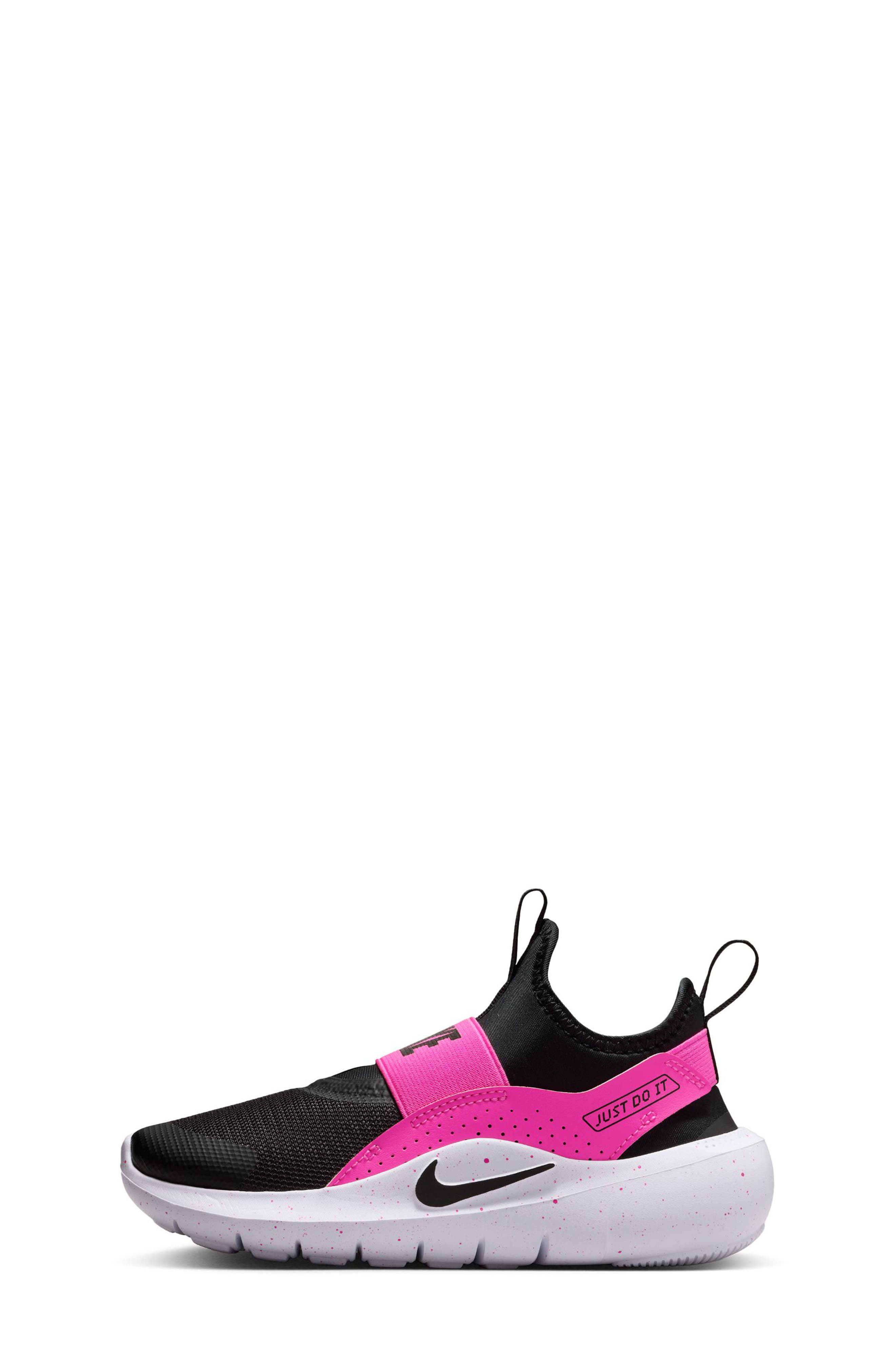 Kids' Flex Runner 4 Sneaker, Alternate, color, LASER FUCHSIA/ BLACK/ WHITE