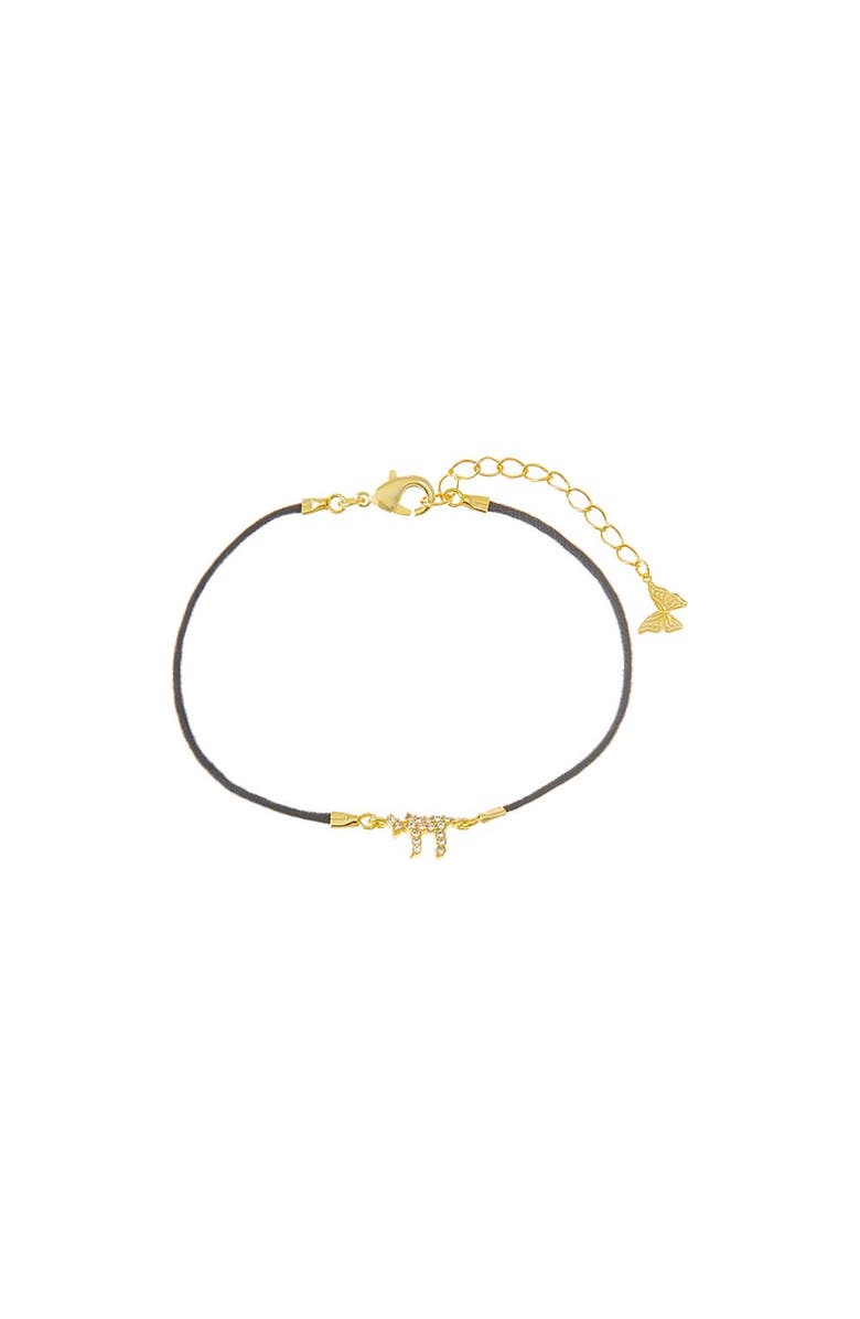 BY ADINA EDEN Pave Chai Rope Bracelet, Main, color,