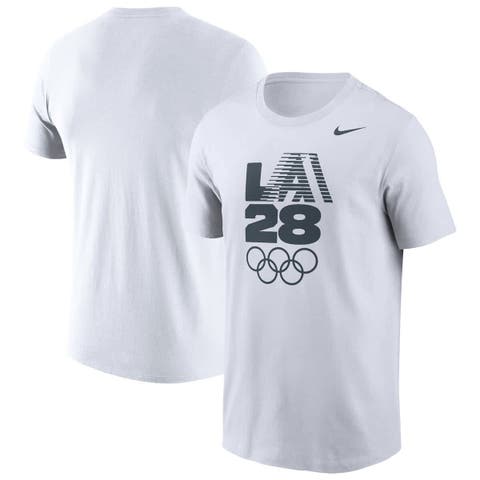 Men's Nike White LA28 Summer Olympics Performance T-Shirt