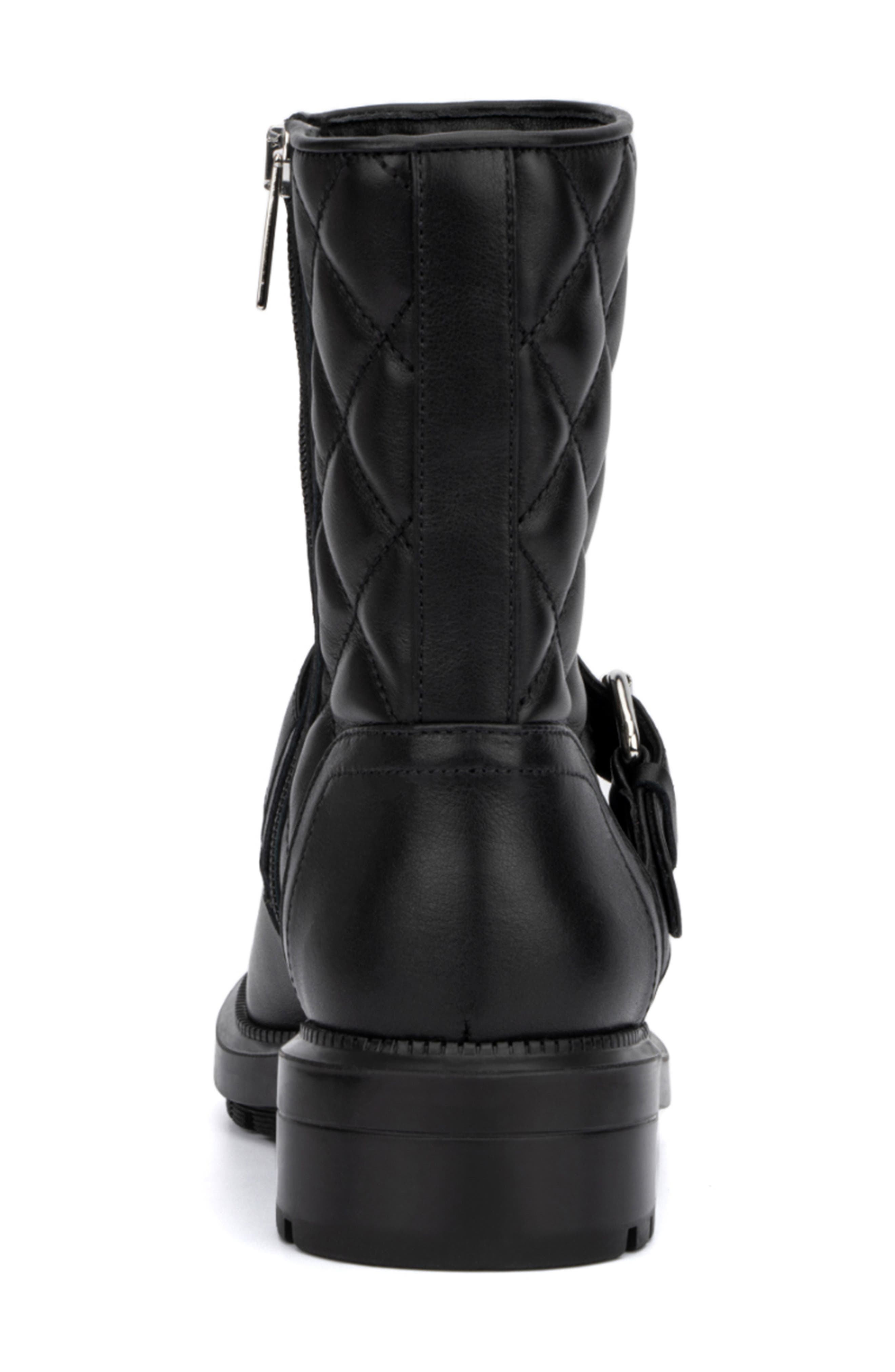 Aquatalia Leva Quilted Bootie, Alternate, color, 