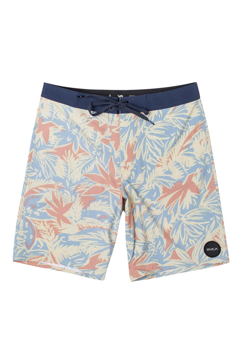 Kids' Camo Board Shorts, Main, color, SUNWASH