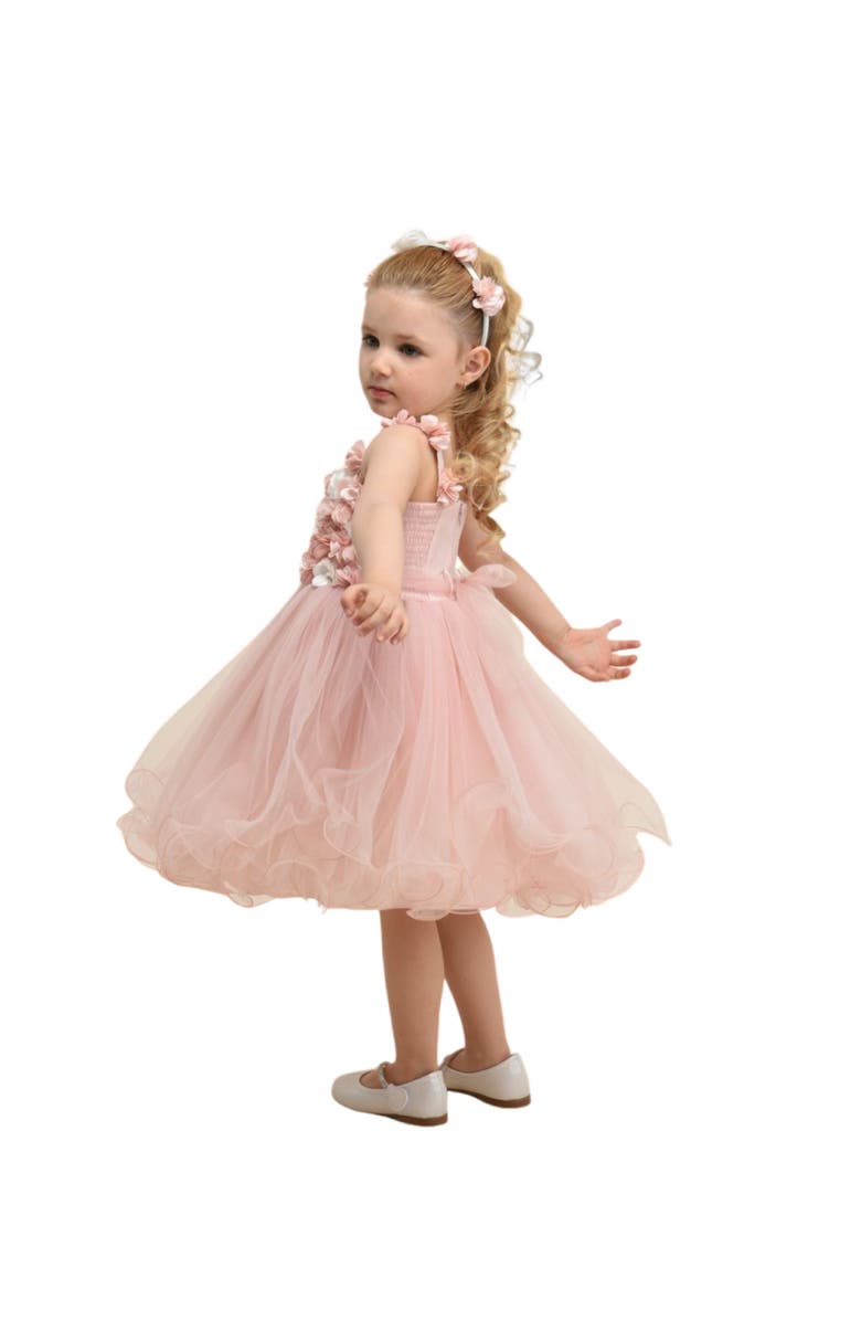 Tulleen Campanula Dress, Alternate, color, Pink