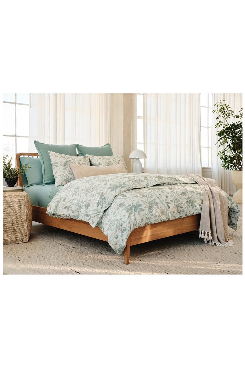 Lido Organic Cotton Accent Pillow Cover, Alternate, color, UNDYED/ KHAKI
