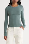 Abound Long Sleeve Rib Knit T-Shirt
