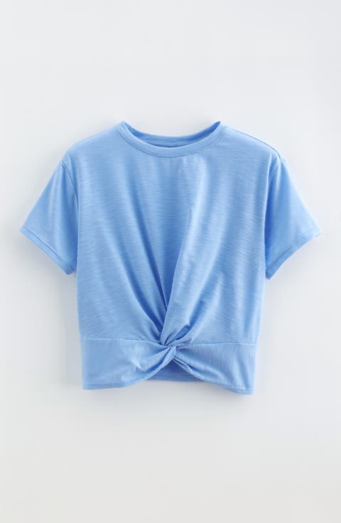 Bronco Knot Front Tee