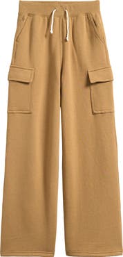 Polo Ralph Lauren Kids' Wide Leg Fleece Cargo Sweatpants