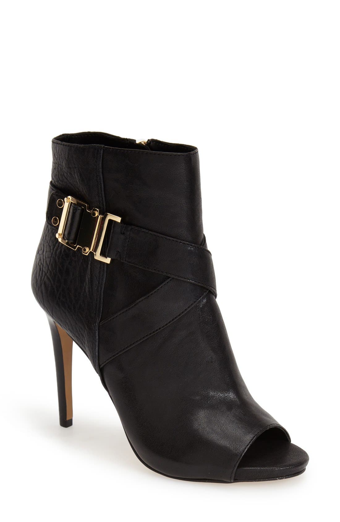 Vince Camuto 'Fruell' Peep Toe Bootie, Main, color, 