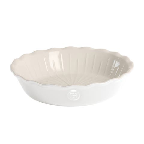 Modern Classics 9-Inch Ribbed Pie Dish
