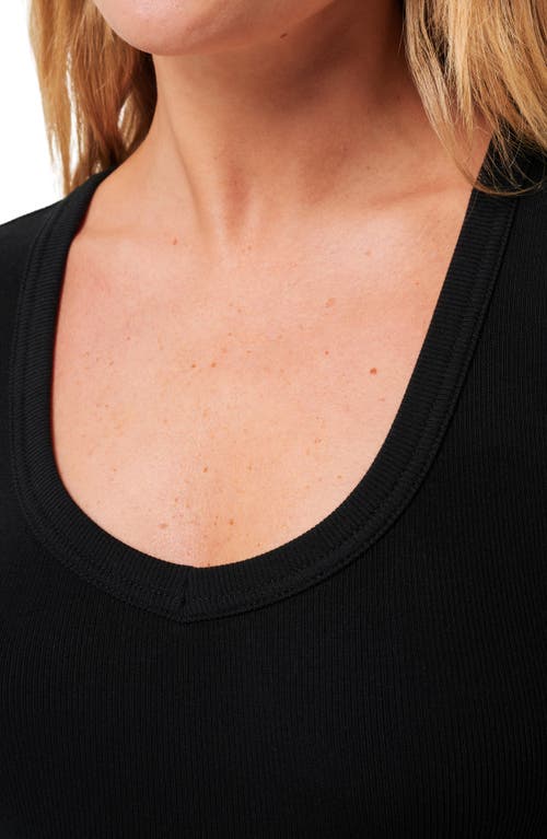 Travismathew Cloud Rib T-shirt In Black