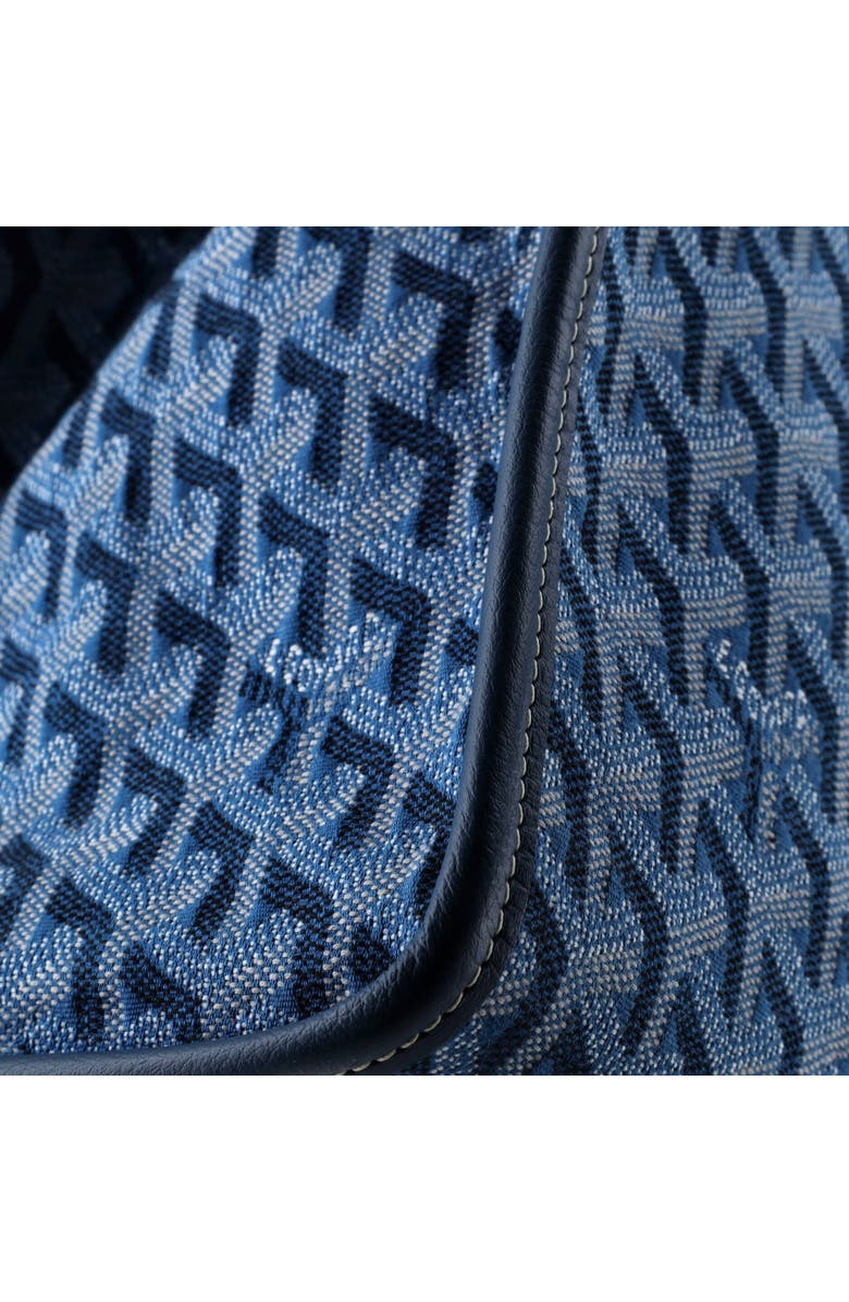 Pre-Owned Goyard Villette Tote Coated Canvas MM, Alternate, color, Blue