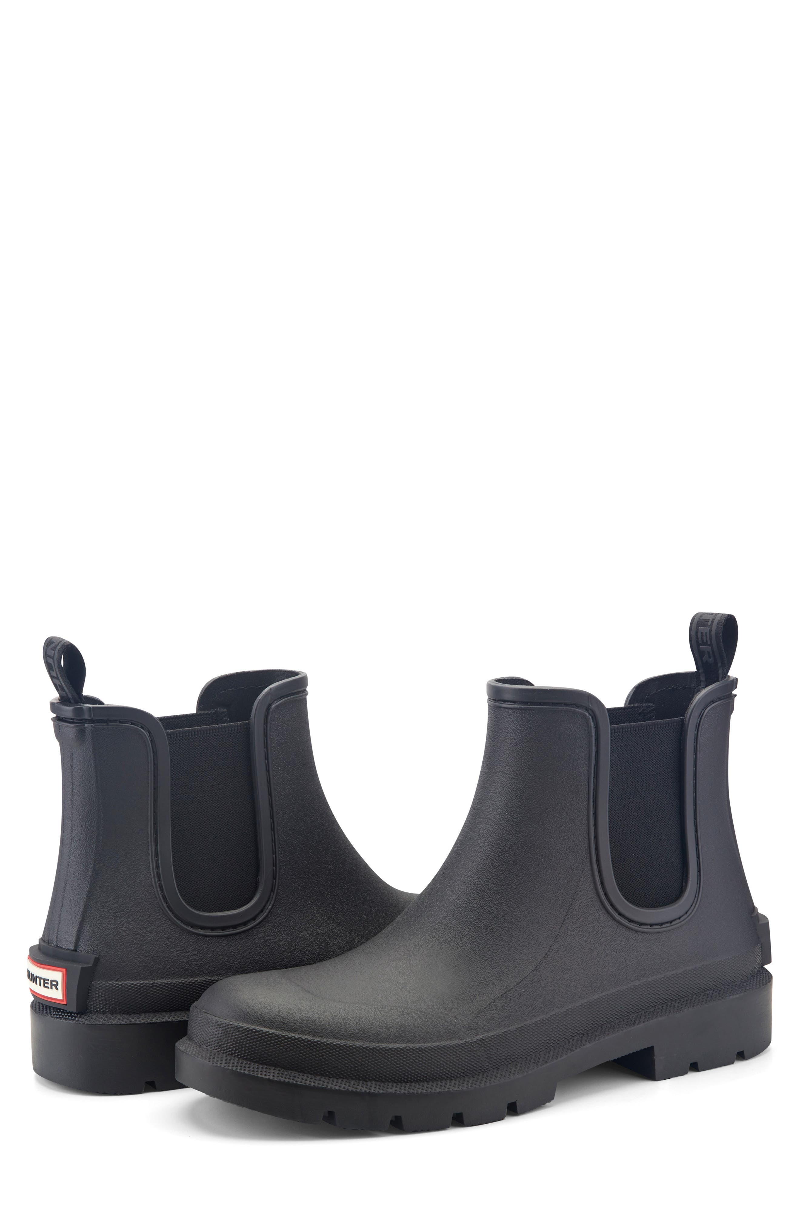 Chelsea Rain Boot, Alternate, color, BLACK 001