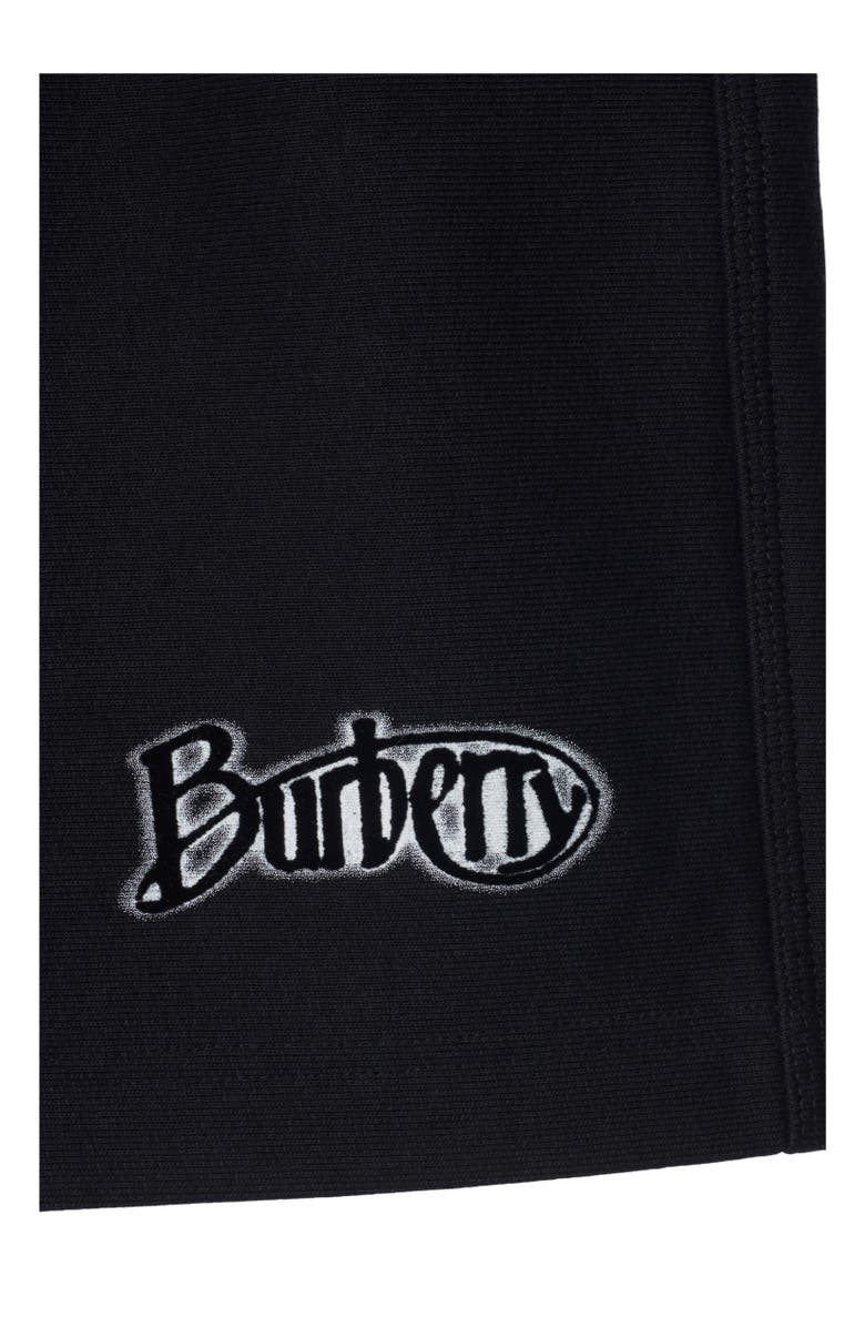 Burberry Logo Cotton Shorts, Alternate, color, 