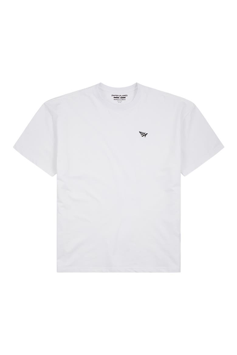 Planes JFK Cotton Graphic T-Shirt, Main, color, WHITE