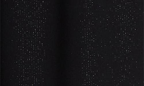 Shop Emporio Armani Shimmer Pants In Solid Black