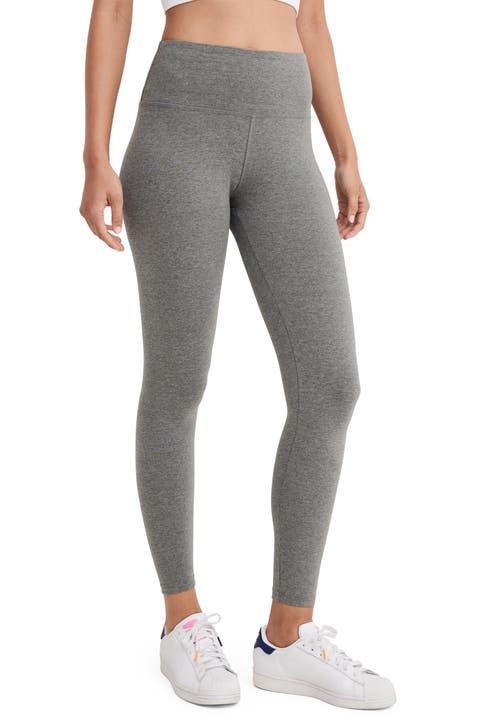 Women's High Rise Cotton Stretch Ankle Legging