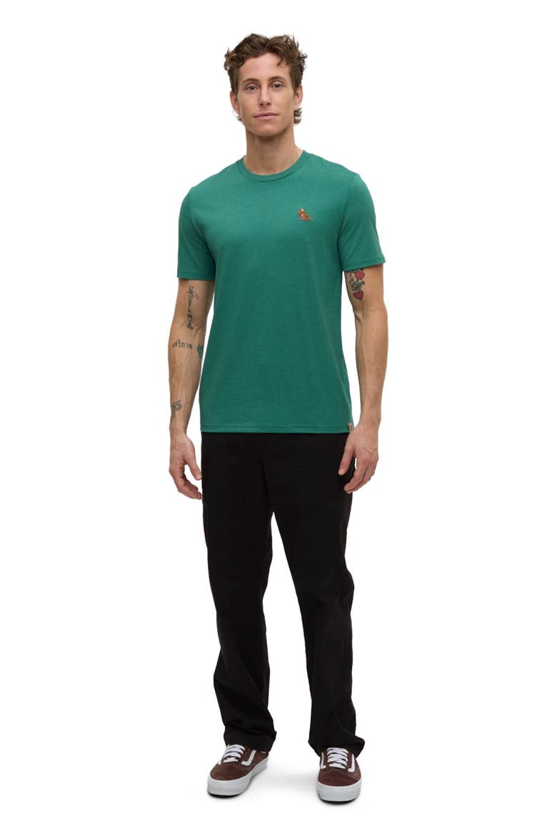 Sasquatch T-Shirt, Main, color, Tidal Teal Heather/Adirondack