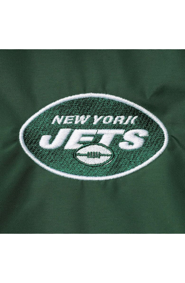 DUNBROOKE Men's Dunbrooke Green New York Jets Triumph Fleece Full-Zip Jacket, Alternate, color, 