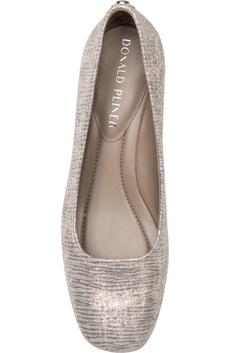 Donald Pliner Drew Pump, Alternate, color, Platinum