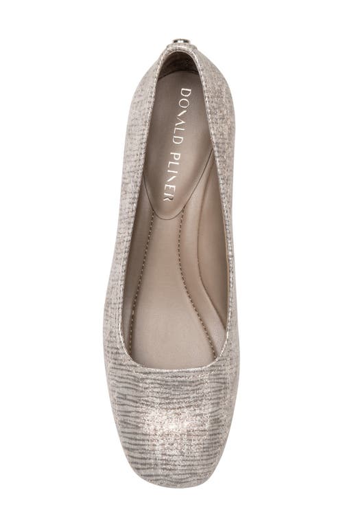 Donald Pliner Drew Pump In Silver