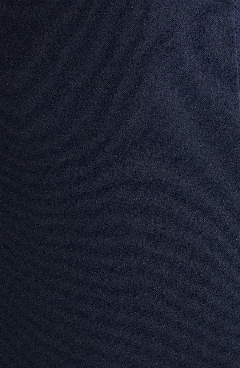 Chelsea28 Seamed Cotton Blend Sheath Gown, Alternate, color, Navy Night