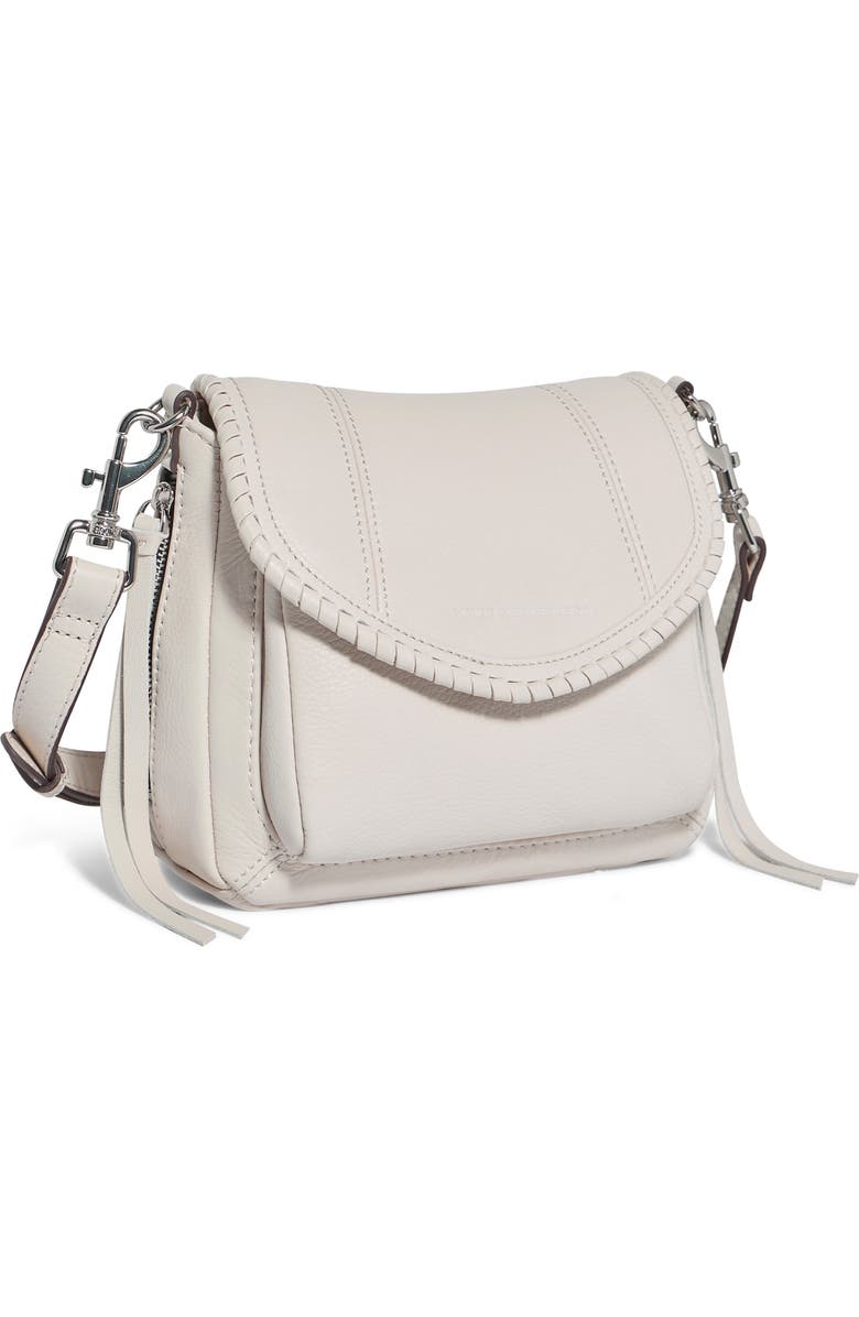 AIMEE Mini All For Love Convertible Leather Crossbody Bag, Alternate, color, Chalk