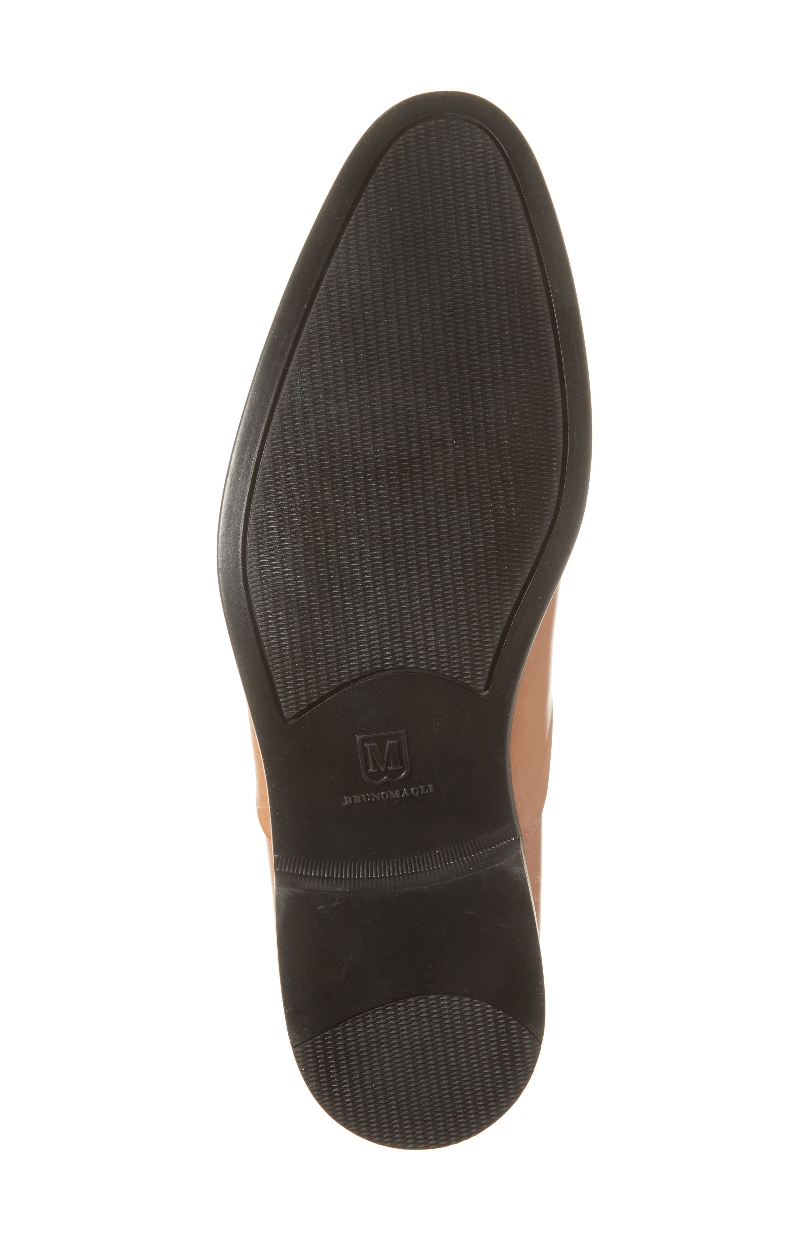 Ricci Leather Oxford, Alternate, color, COGNAC