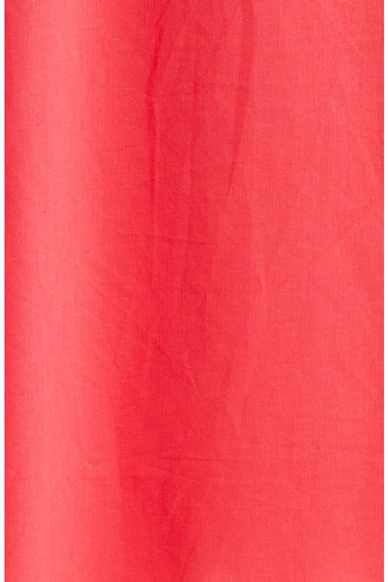 Railey Smocked Drop Waist Midi Dress, Alternate, color, RED