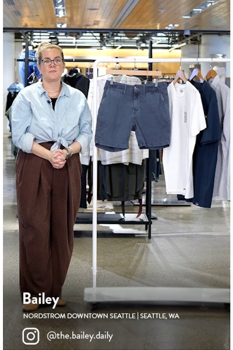 Palm Springs Cotton Chino Shorts video