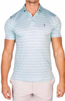 TailorByrd Martini Glasses Performance Golf Polo