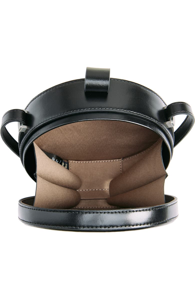 rag & bone Max Circular Leather Crossbody Bag, Alternate, color,