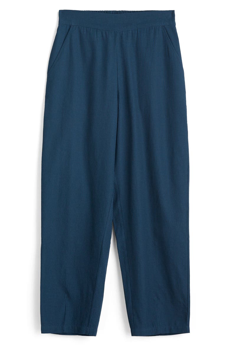 Vow Cave Organic Cotton Crop Tapered Pants, Alternate, color, FOREST GARDEN NIGHT
