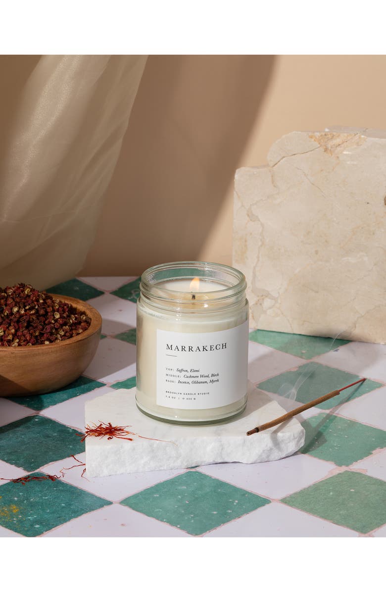 BROOKLYN CANDLE STUDIO Marrakech Jar Candle, Alternate, color,