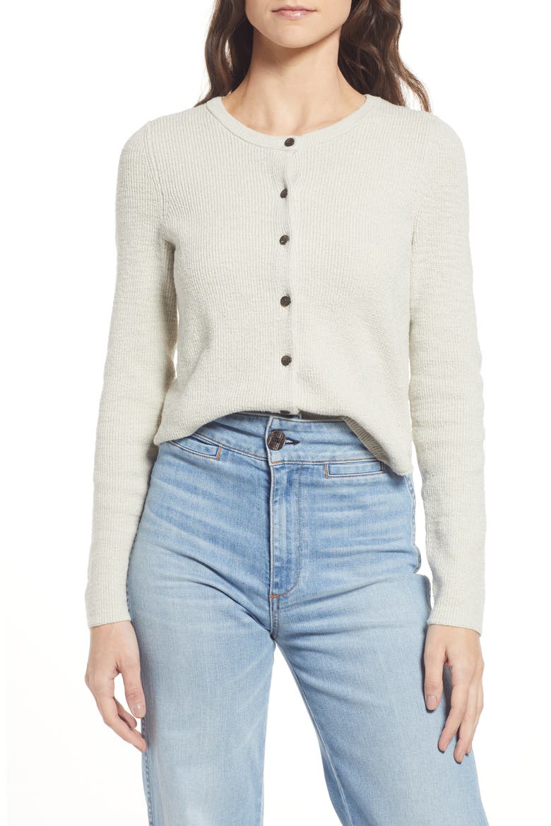 Halstead Cardigan Sweater, Alternate, color, FORM GREY