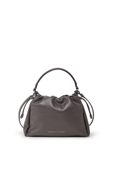 Small Soft Leather Mellow Bucket bag