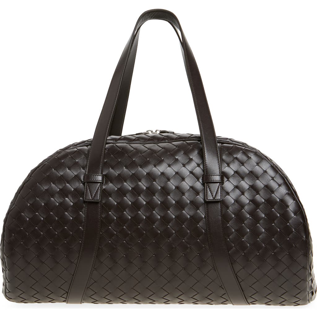 Bottega Veneta Intrecciato Leather Duffle Bag