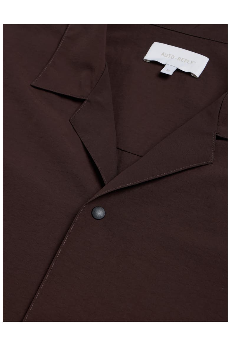 Alex Nylon Camp Shirt, Alternate, color, DRIFTWOOD
