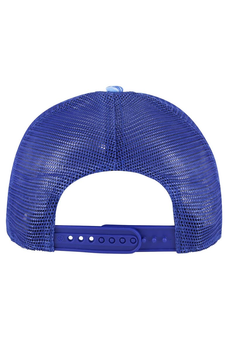 Men's '47 Royal New York Mets Tropicalia Trucker Hitch Adjustable Hat, Alternate, color, Royal