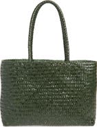 Madewell Handwoven Leather Tote