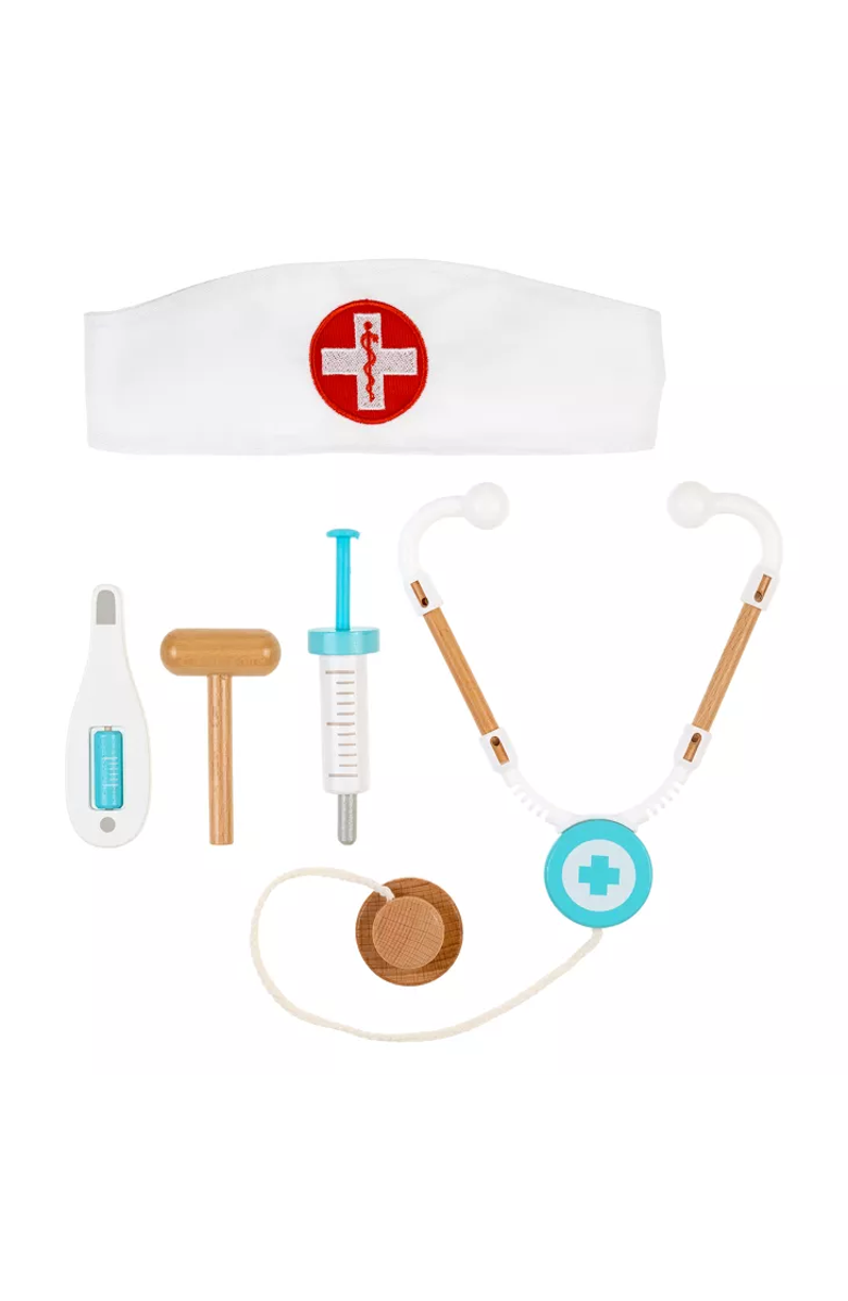 Souza Doctor set Costume Set for Children, Includes Accessories, Alternate, color, White