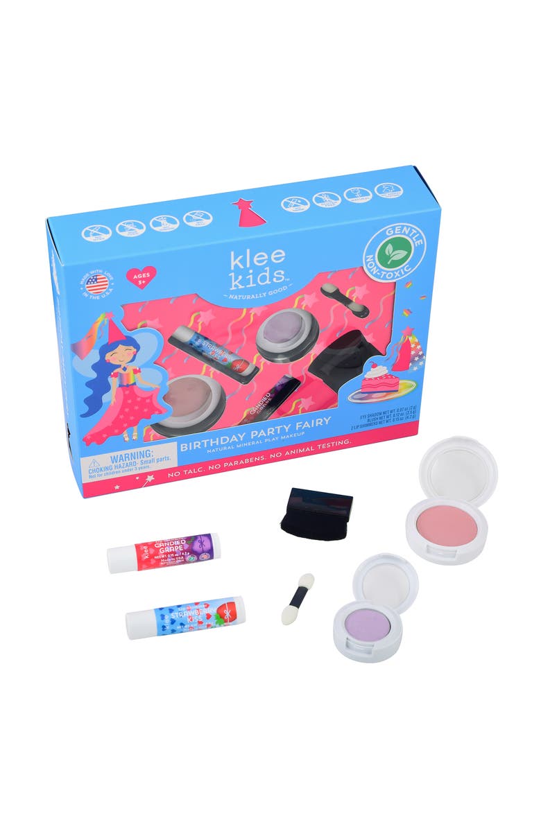 Klee Naturals Birthday Party Fairy - Kids' Mineral Play Makeup Kit, Main, color, 