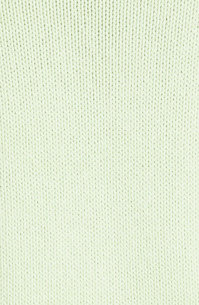 Moschino Bear Intarsia Crewneck Sweater, Alternate, color, 