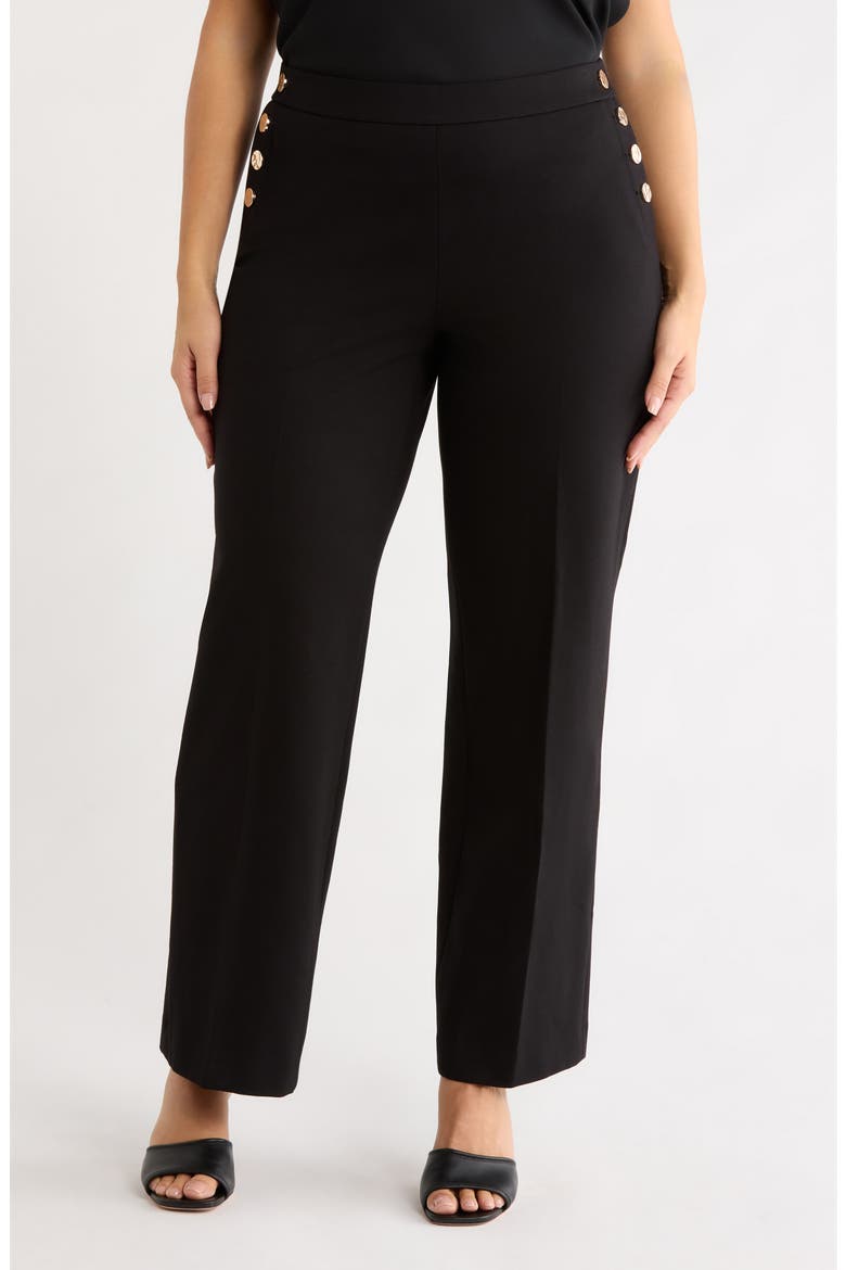 Sailor Wide Leg Pants, Main, color, ANNE BLACK