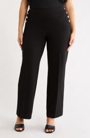 Anne Klein Sailor Wide Leg Pants